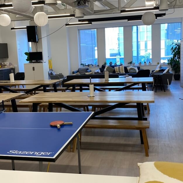 Client Breakout space - Alie Street, Kitt Technology Limited in Aldgate