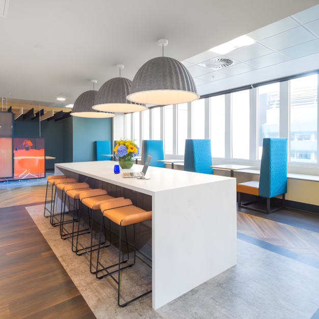 Client Breakout space - Botolph Street, Landmark Space in Aldgate