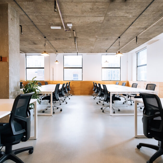 Dedicated workspace in Leman Street, Techspace, Aldgate