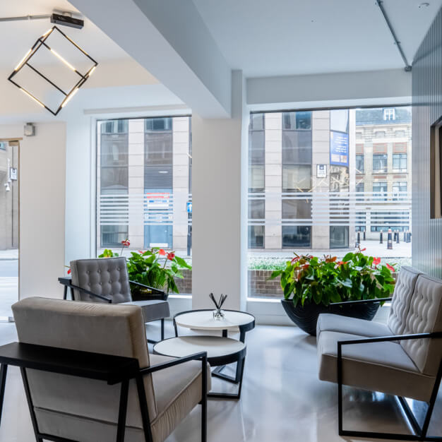 Foyer at Bevis Marks, Business Cube, Aldgate