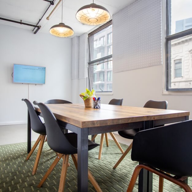 Meeting rooms at Leman Street, Techspace (Aldgate)