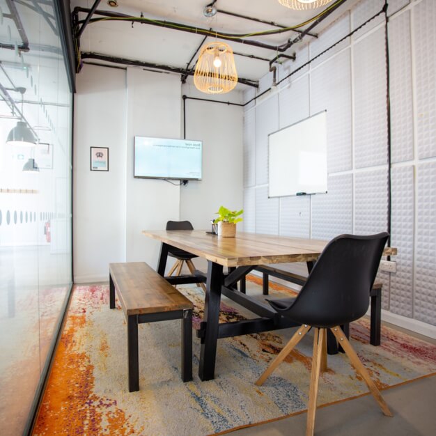 Meeting rooms at Leman Street, Techspace in Aldgate