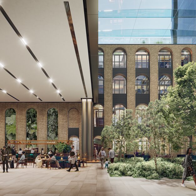 Outdoor space at Leadenhall Street, Huckletree (Aldgate)