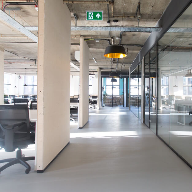 Private workspace in Leman Street, Techspace (Aldgate)