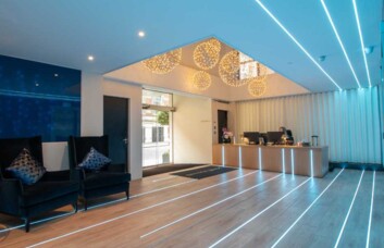 Reception at Jewry Street, One Avenue Group in Aldgate