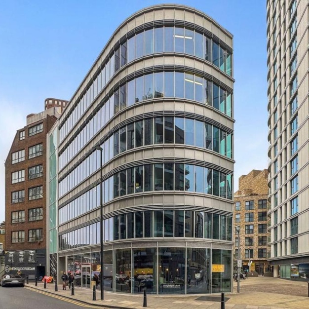 The building at Alie Street, Base Offices in Aldgate