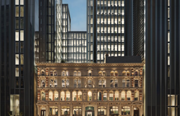 The building at Leadenhall Street, Huckletree, Aldgate