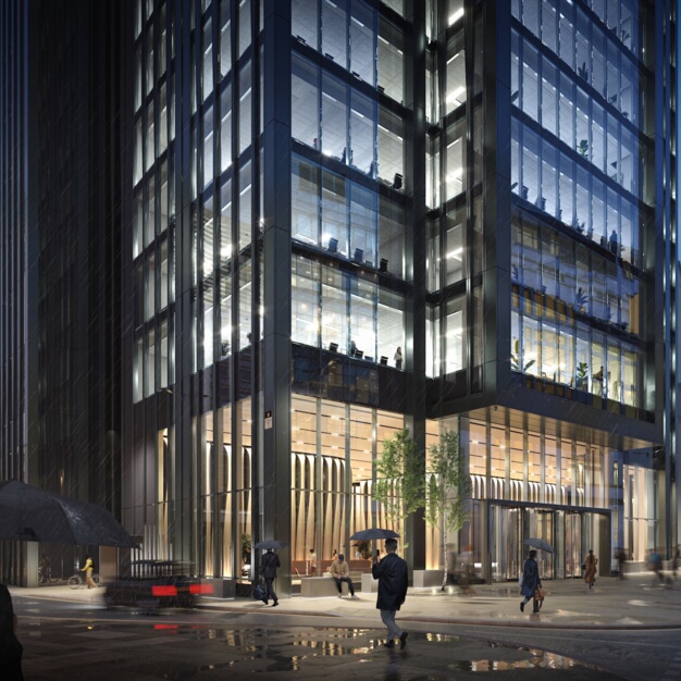 The building at Leadenhall Street, Huckletree in Aldgate