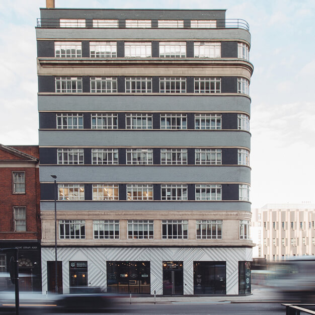 The building at Whitechapel High Street, FORA, Aldgate