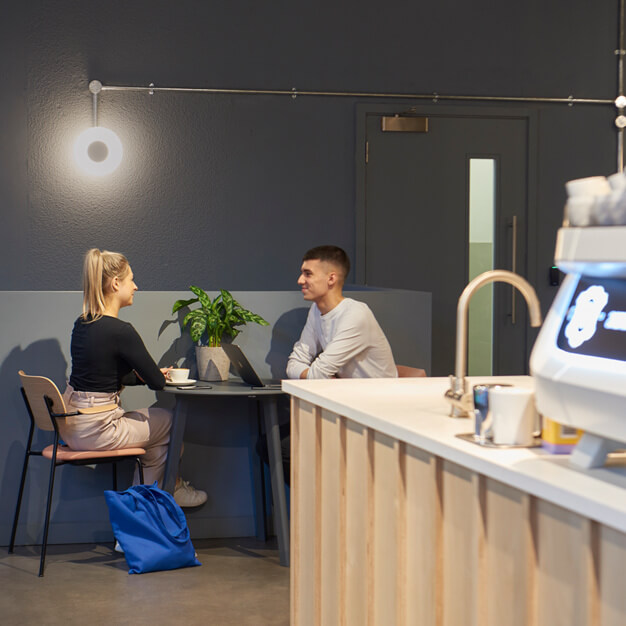 The café at Whitechapel High Street, FORA in Aldgate