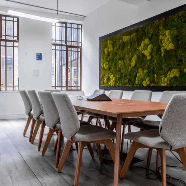 The meeting room at Bevis Marks, Business Cube in Aldgate