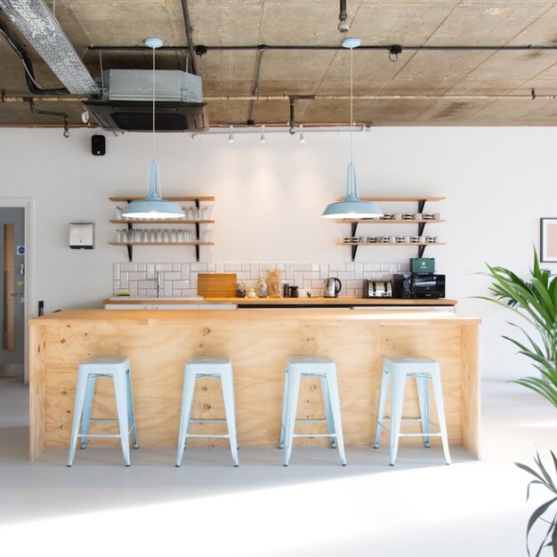 Use the kitchen at Leman Street in Aldgate, Techspace