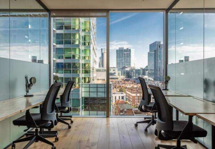 Your private workspace, Leman Street, InfinitSpace, Aldgate