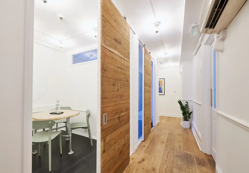 The hallway at City Road, House of Creative London Ltd in Angel