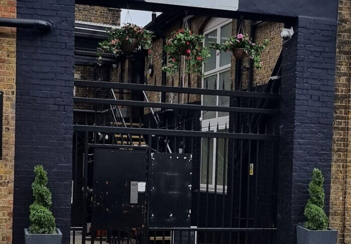 Building external for Elthorne Road, Kozmik Work Space Ltd, Archway