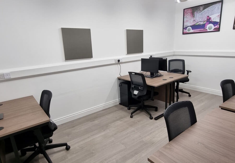 Dedicated workspace in Elthorne Road, Kozmik Work Space Ltd in Archway