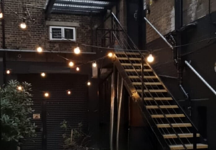 Outdoor area - Elthorne Road, Kozmik Work Space Ltd in Archway