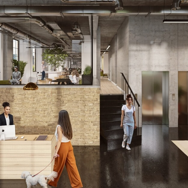 Reception at Holloway Road, Spacemade in Archway
