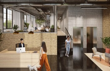 Reception at Holloway Road, Spacemade in Archway