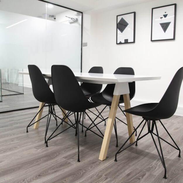 The meeting room at Baker Street, Workpad Group Ltd in Baker Street