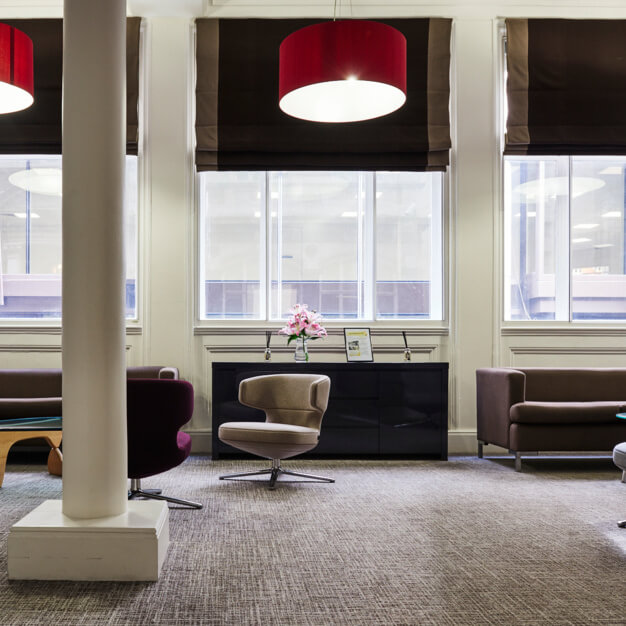 A breakout area in Clements Lane, Beaumont Business Centres, Bank