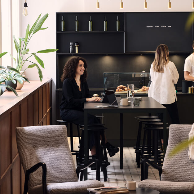 A breakout space in Throgmorton Street, FORA, Bank