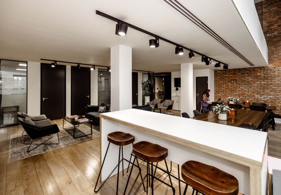 Breakout area for clients - Threadneedle Street, The Boutique Workplace Company in Bank
