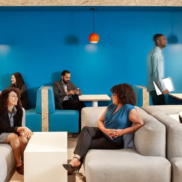 Breakout space in Old Broad Street, WeWork (Bank)