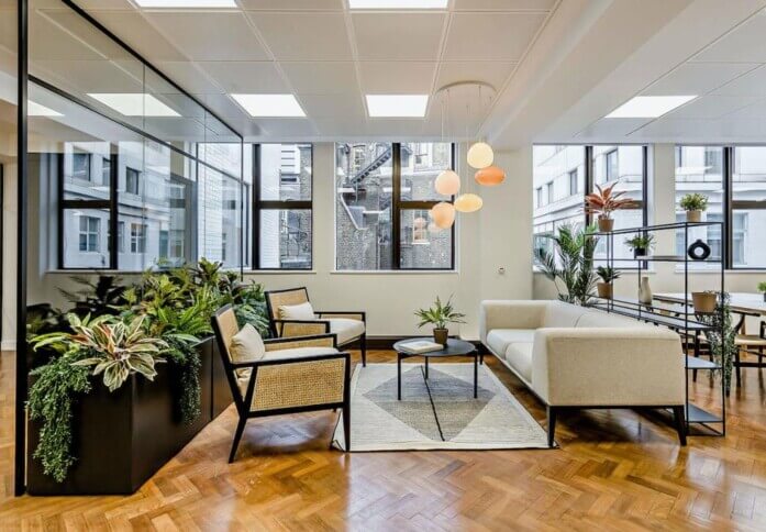 Breakout space, which is dedicated, in Birchin Lane, INGLEBY TRICE (Bank)