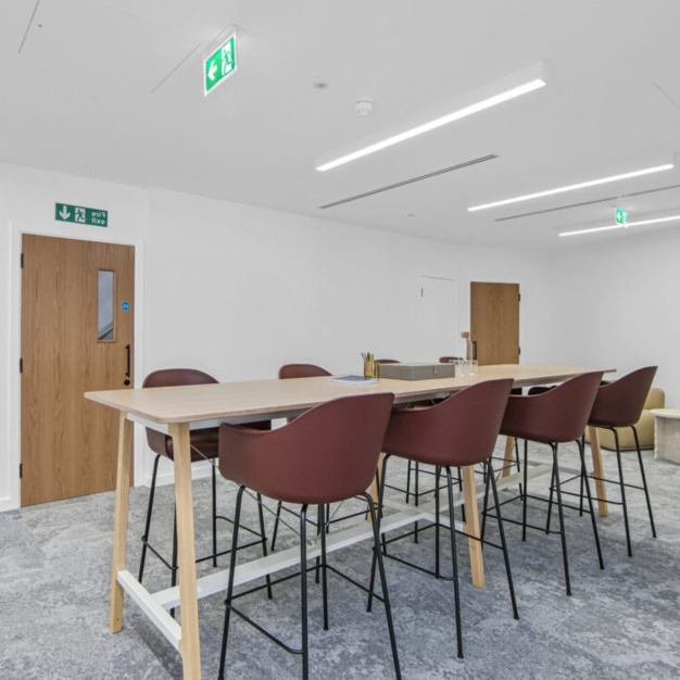 Breakout space, which is dedicated, in Cornhill, Rubix (Bank)
