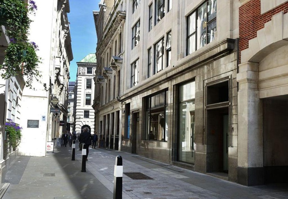 Building external for Birchin Lane, INGLEBY TRICE, Bank