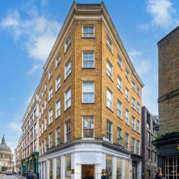 Building external for Bow Lane, Rubix, Bank