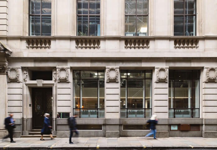 Building pictures of Threadneedle Street, The Boutique Workplace Company at Bank