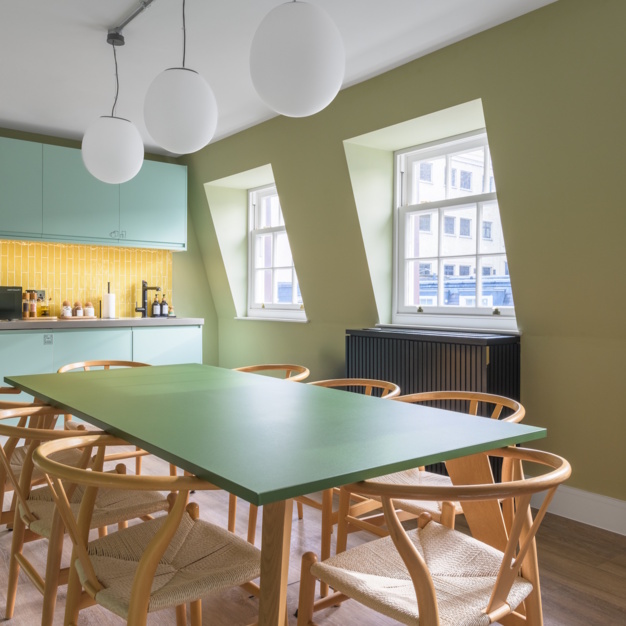 Client Breakout space - Frederick's Place, The Boutique Workplace Company in Bank