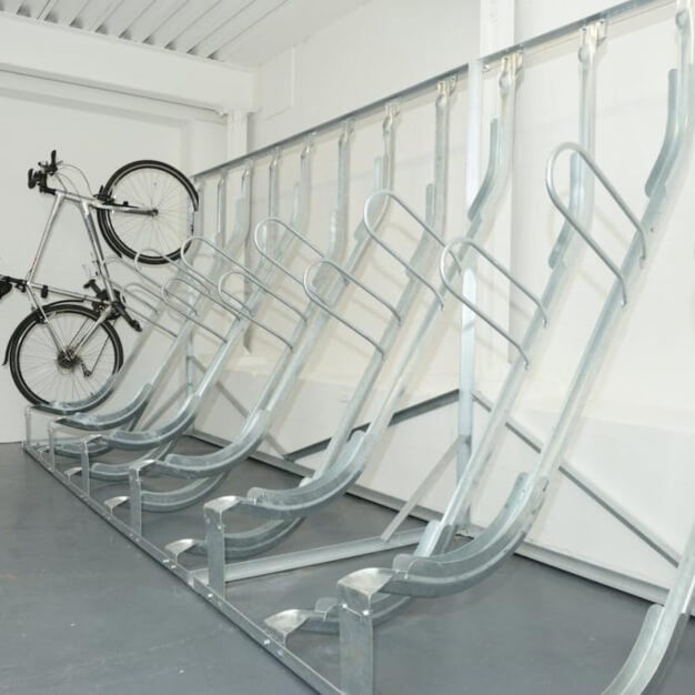 Cycle storage, Birchin Lane, INGLEBY TRICE (Bank)