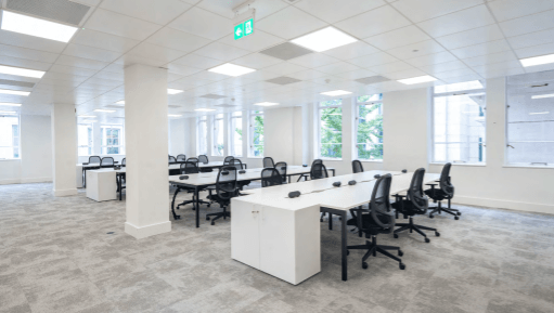 Dedicated workspace, Austin Friars, Knight Frank in Bank