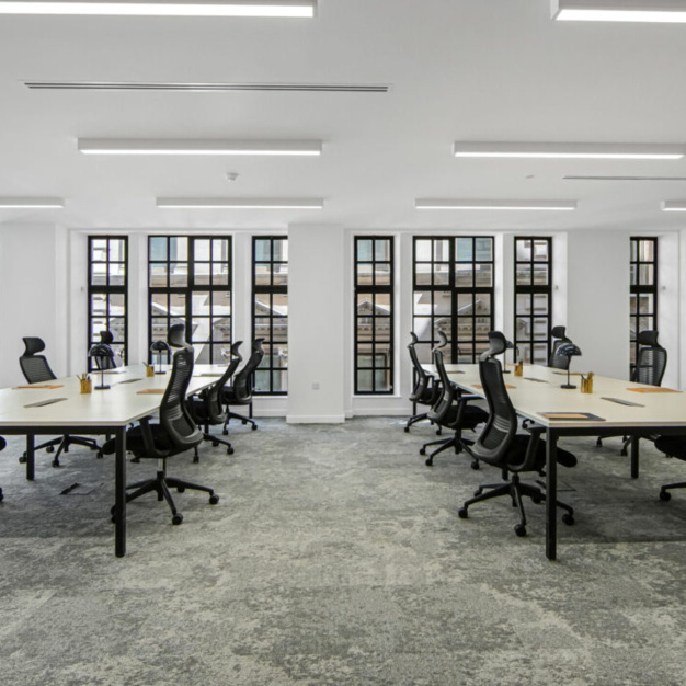 Dedicated workspace in Cornhill, Rubix, Bank