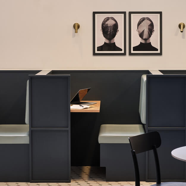 Enjoy the communal space in Throgmorton Street, FORA in Bank