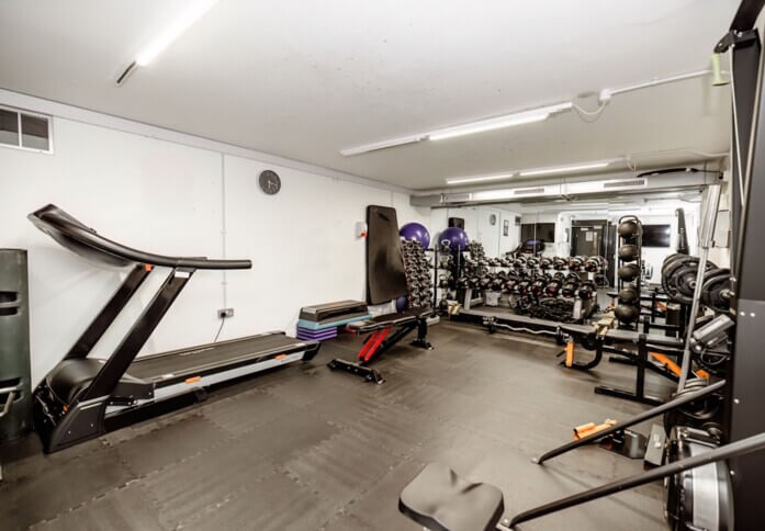 Gymnasium at Threadneedle Street, The Boutique Workplace Company in Bank