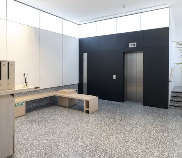 Lifts within Bow Lane, Rubix (Bank)
