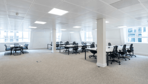 Private workspace at Austin Friars, Knight Frank in Bank