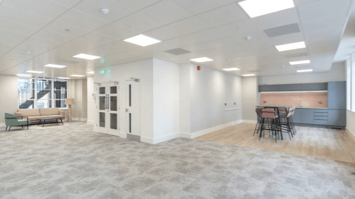 Private workspace in Austin Friars, Knight Frank in Bank