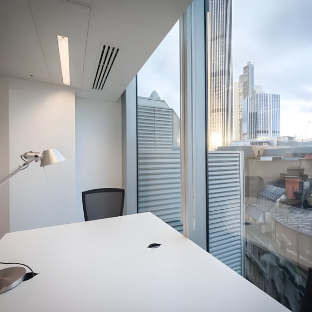Private workspace on Old Broad Street, Landmark Space (Bank)