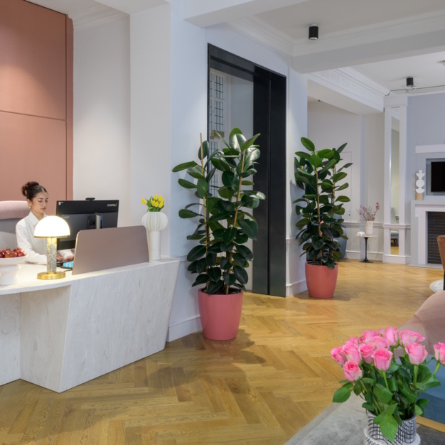 Reception - Frederick's Place, The Boutique Workplace Company in Bank