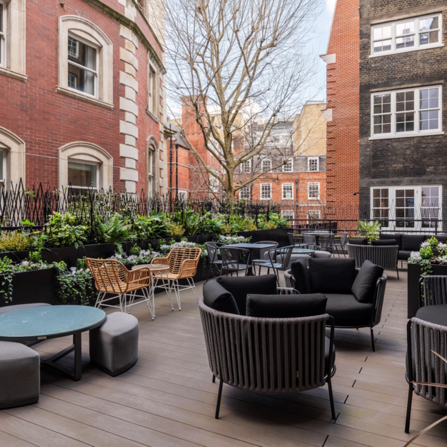 Roof terrace - Frederick's Place, The Boutique Workplace Company in Bank