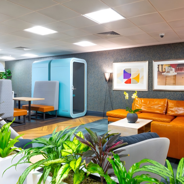 The Breakout area - Royal Exchange, Landmark Space (Bank)