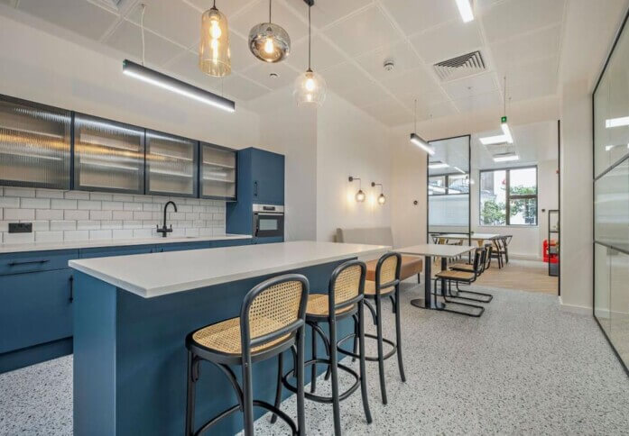 The dedicated kitchen at Birchin Lane, INGLEBY TRICE in Bank