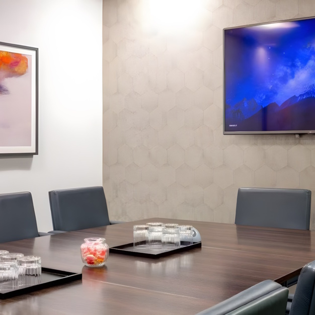 The meeting room at Royal Exchange, Landmark Space in Bank