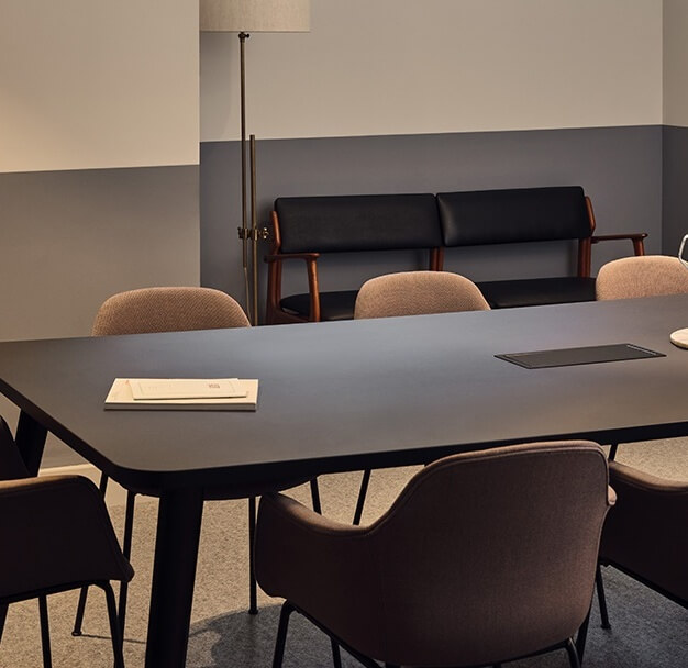 The meeting room at Throgmorton Street, FORA in Bank