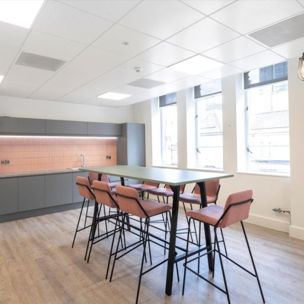 Use the dedicated kitchen at Austin Friars, Knight Frank in Bank